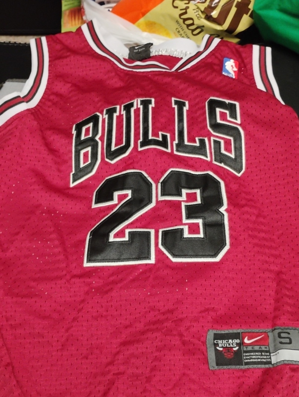VINTAGE NIKE AUTHENTIC CHICAGO BULLS MICHAEL JORDAN #23 JERSEY SZ SMALL